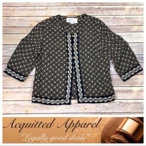 Sarah Elizabeth Vintage Beaded Floral Cardigan